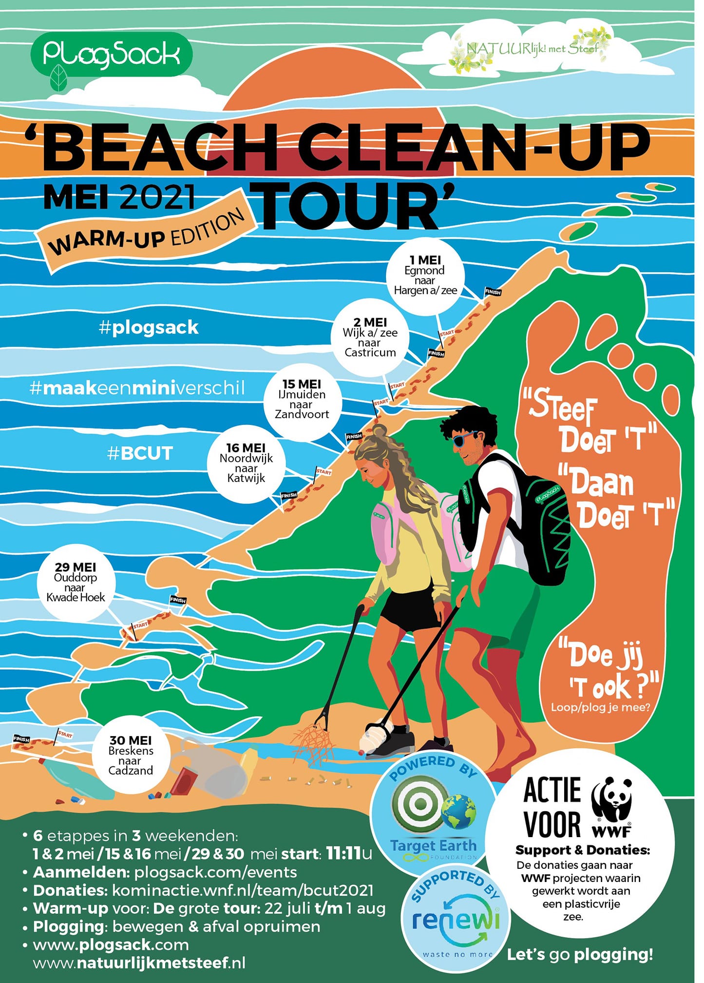 Beach clean up 2021